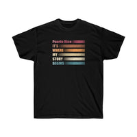 Puerto Rico States USA Retro Style T-Shirt