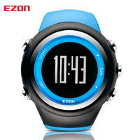 Top Brand EZON T031 Rechargeable GPS Timing Watch Running Fitness Sports Watches Calories Counter Distance Pace 50M Waterproof