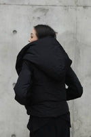 MARIGOLDSHADOWS - Original Faber Crop Puffer Coat