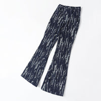 MARIGOLDSHADOWS - Original Takarra High Waist Denim Pants - Deep Blue