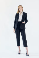 LE REUSSI - Original Power Woman- Black/White Stripes Jacket