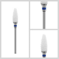 Nail Drill Bit Carbide Rotary Burr Nozzle for Manicure Electric Milling Cutter for Manicure Machine Milling Cutter for Nail Tool