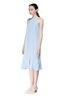 LAGEROSE - Original Round Neck Long Flounced Dress