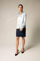 LE REUSSI - Original Navy Women's Straight Skirts