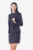 LE REUSSI - Original Classy Charcoal Wool Blazer