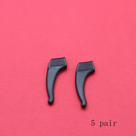 ZRHUA 5 Pairs High Quality Silicone Anti-Slip Holder for Glasses Accessories Ear Hook Sports Eyeglass Temple Tip Free Shipping