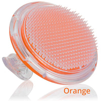 Exfoliating Shower Brush Hair Massage Comb Scalp Massager Ingrown Hair and Razor Bump Treatment Body Scrub Tool for Man & Woman