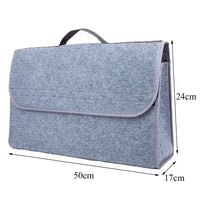 KAWOSEN - Original Foldable Multipurpose Car Felt Cloth Folding Storage Box Organizer Case Auto Multi-Use Tools Car Organizer Bags CTOB03