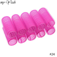 15/12/10/6pcs/Lot 3 Size Hairdressing Home Use DIY Magic Large Self-Adhesive Hair Rollers Styling Roller Roll Curler Beauty Tool