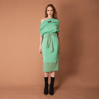 GUZUNDSTRAUS - Original Manifold Dress Minty: Reversible