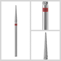 Nail Drill Bit Carbide Rotary Burr Nozzle for Manicure Electric Milling Cutter for Manicure Machine Milling Cutter for Nail Tool