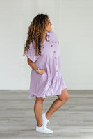 LIVING FREE BEAUTY - Original Extraordinary Life Button Down Dress