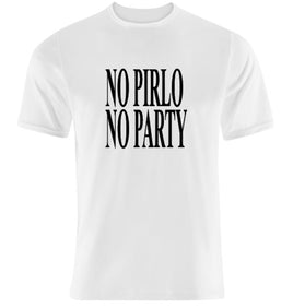 T-shirt No Pirlo No Party Juventus - White Color - Size L