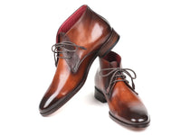 Paul Parkman Chukka Boots Camel & Brown (ID#CK53BRW)