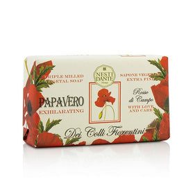 NESTI DANTE - Dei Colli Fiorentini Triple Milled Vegetal Soap - Poppy