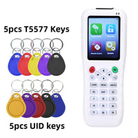 English Version iCopy With Full Decode Function Smart Card Key Machine 3 5 8 RFID NFC Copier IC ID Reader Writer Duplicator