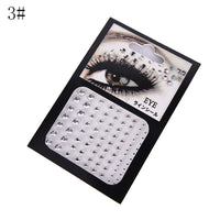 Tattoo Diamond Makeup Eyeliner Eyeshadow Face Sticker Jewel Eyes Makeup Crystal Eyes Sticker