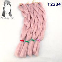 Desire for Hair 10packs Per Lot 24inch 100g Synthetic Braiding Hair Jumbo Braids 3 Tone Omber Blonde Lavender Color