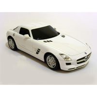 Mercedes SLS AMG - Radio Controlled Car - White - Scale 1:24