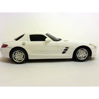 Mercedes SLS AMG - Radio Controlled Car - White - Scale 1:24