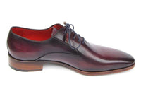 Paul Parkman Men's Plain Toe Oxfords Purple Shoes (ID#019-PURP)