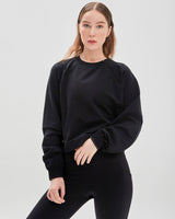 REBODY - Original City Zip Crop Crewneck