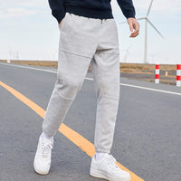 PIONEER CAMP - Original New Winter Thick Fleece Sweatpants Men Brand Clothing Letter Embroidery Warm Trousers Male Quality Pants AZZ801373