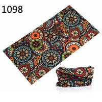 New Pattern Hijab Bandana Scarf With Seamless Neck Tubular Shape Standard Tube Face Mask Bicycle Head Ski Headwear