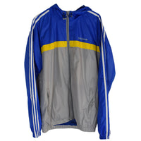 Adidas waterproof lightweight spring jacket - Blue - Size XXL