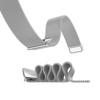 Steel Milanese wrist strap Loop Silver for Apple Watch Series 1 e Series 2 - 38 mm