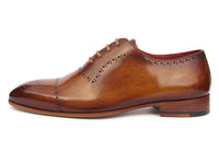 Paul Parkman Light Brown Classic Brogues (ID#ZLS32CML)