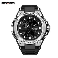 SANDA Brand G Style Men Digital Watch Shock Military Sports Watches Fashion Waterproof Electronic Wristwatch Mens 2020 Relogios