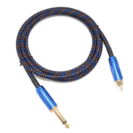 1.8m Pure Copper Colorful Snakeskin RCA Interface Tattoo Clip Cord for Tattoo Machine Power Body Art Tattoo Adapter Free Shippin