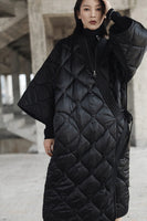 MARIGOLDSHADOWS - Original Satoko V-Collar Quilted Coat