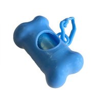 Porta Bags Dog Bone - Portable with bags included - Blue