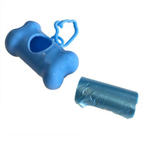 Porta Bags Dog Bone - Portable with bags included - Blue