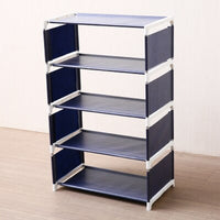 Modern Non-Woven Fabric Storage Shoe Rack Removable Door Shoe Cabinet Shelf Organizer Stand Holder Keep Room Tidy Saving Space