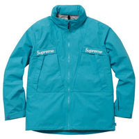 New York Supreme Jacket Taped Seam Jacket - Teal Color - Size M