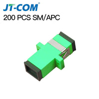 50-400Pcs SC Fiber Optic Connector Adapter SC / UPC SM Flange Singlemode Simplex SC-SC APC Coupler Wholesale To