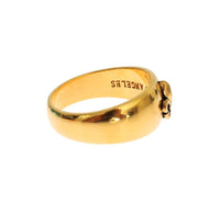 Nialaya Gold Plated 925 Silver Ring - Size EU62-US105