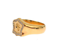 Nialaya Gold Plated 925 Sterling Silver Ring - Size EU63-US11