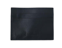 Billionaire Italian Couture Blue Leather Cardholder Wallet - One Size