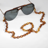 Leopard Acrylic Sunglasses Chain Chic Womens Eyeglass Chains Reading Glasses Chain Eyewears Cord Holder Neck Strap Lanyard 70cm