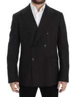 Dolce & Gabbana Brown wool slim fit blazer - Size IT48-M