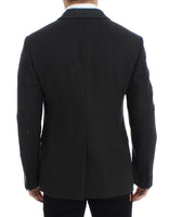 Dolce & Gabbana Brown wool slim fit blazer - Size IT48-M