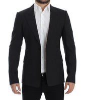 Dolce & Gabbana Gray wool slim fit blazer - Size IT48-M