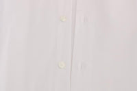 Cavalli White Striped Slim Fit Shirt - Size 42