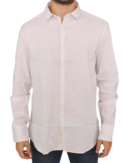 Costume National White cotton dress shirt - Size IT52-XL