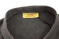 Costume National Gray linen casual shirt - Size IT48-M