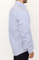 Cavalli Light blue cotton shirt - Size XXL